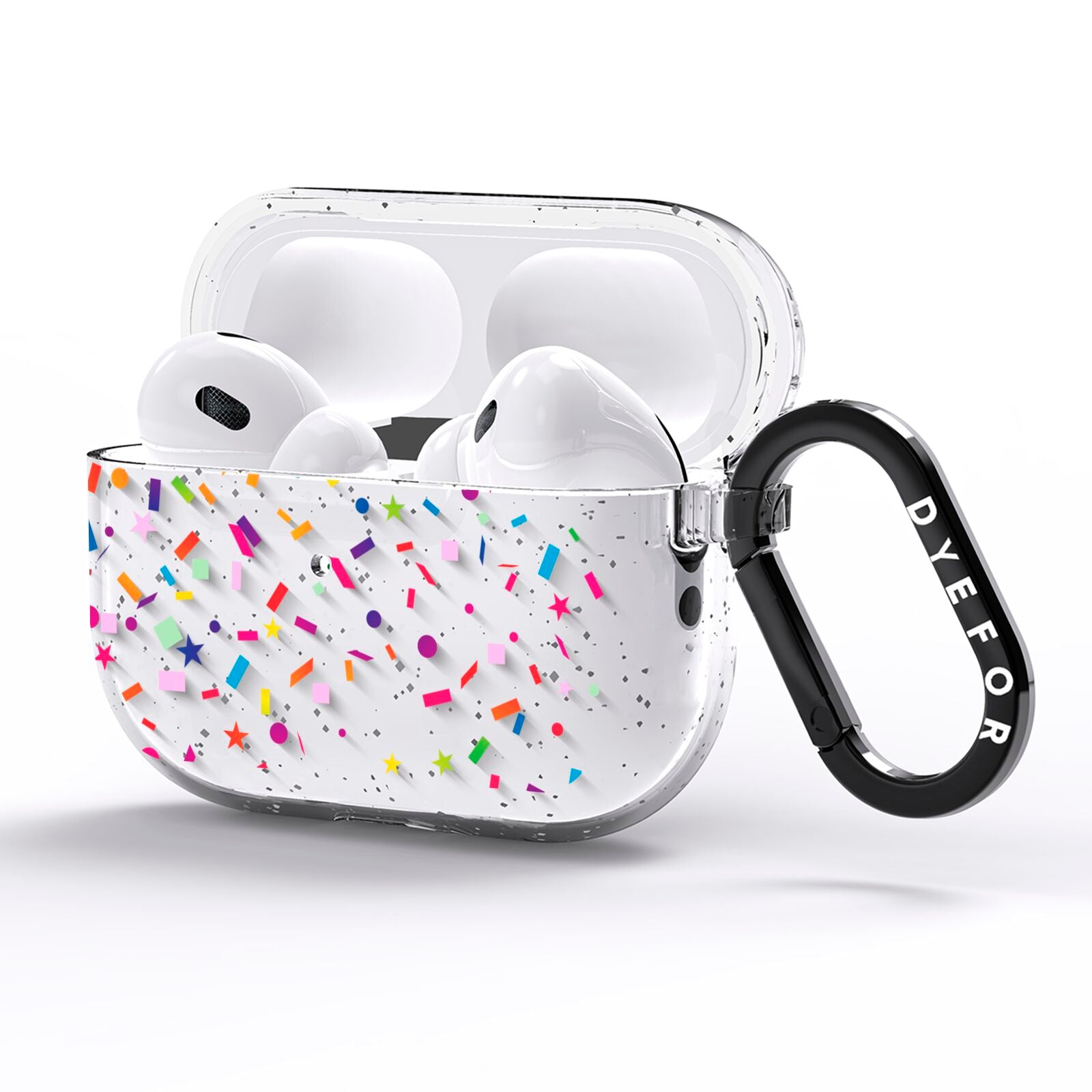 Confetti AirPods Pro Glitter Case Side Image