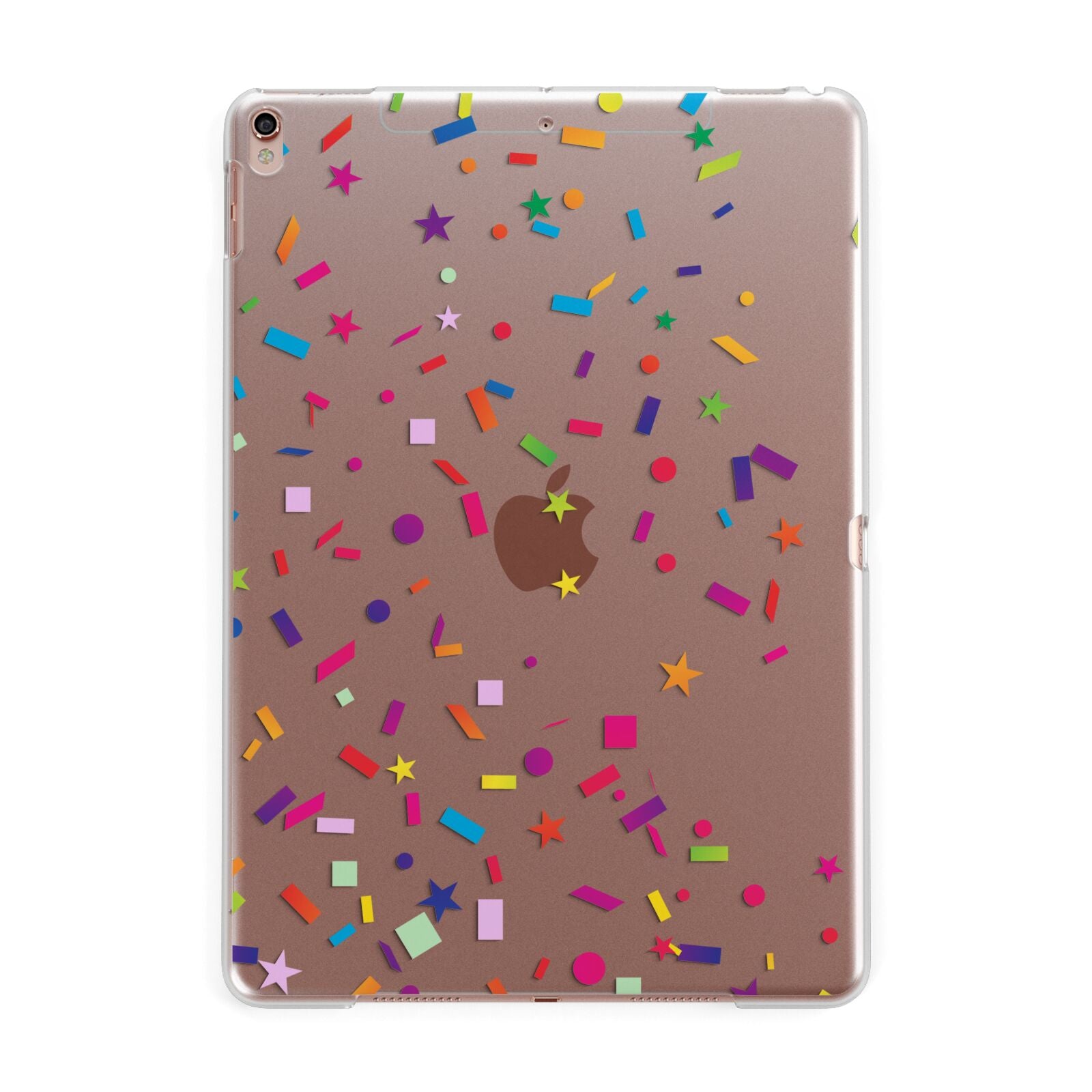 Confetti Apple iPad Rose Gold Case