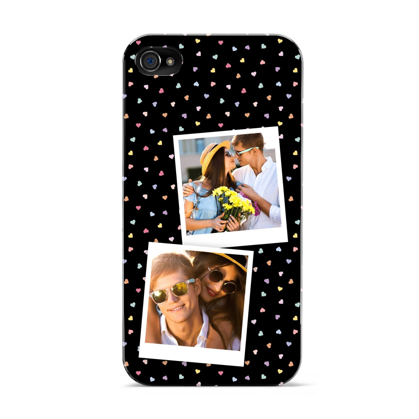 Confetti Heart Photo Apple iPhone 4s Case