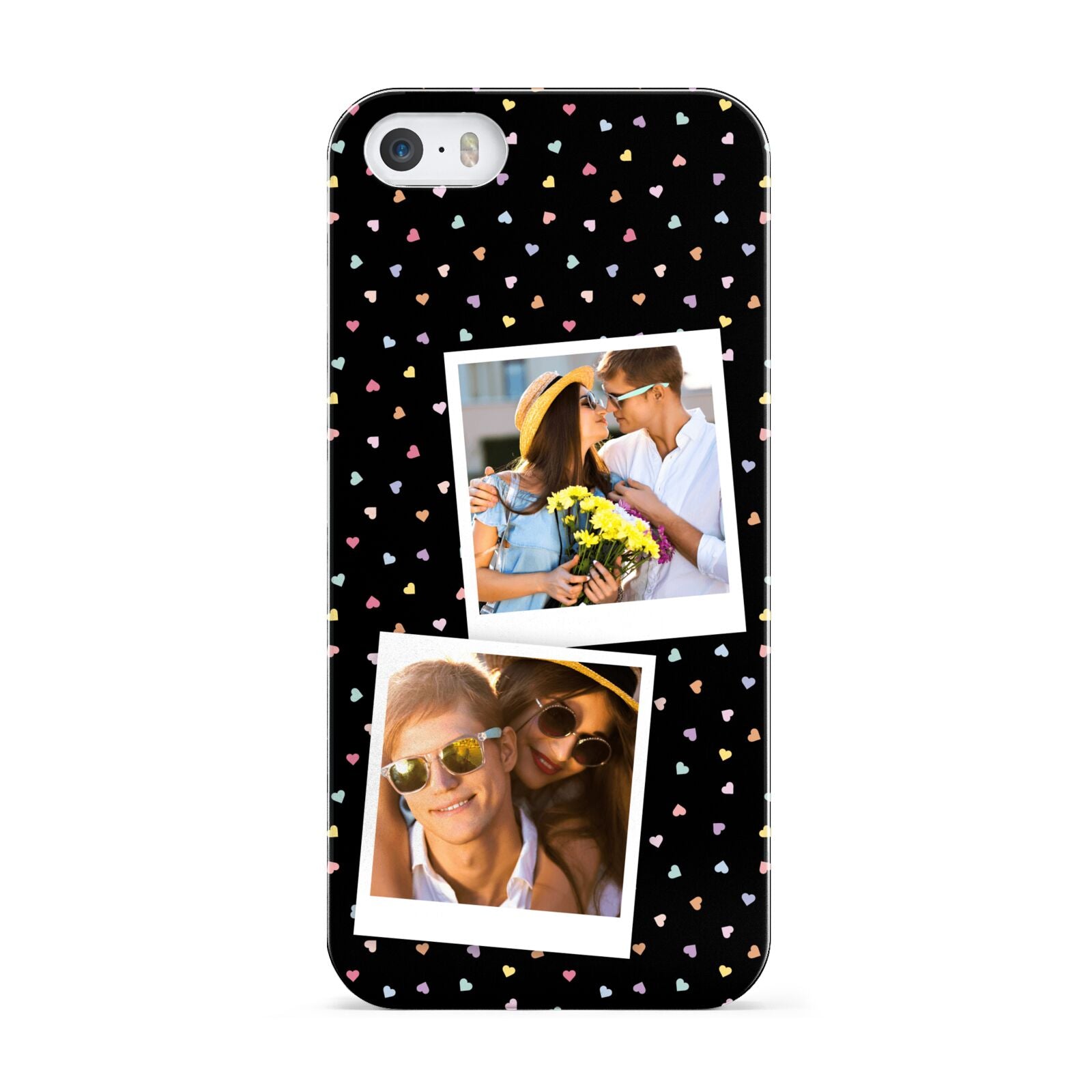 Confetti Heart Photo Apple iPhone 5 Case