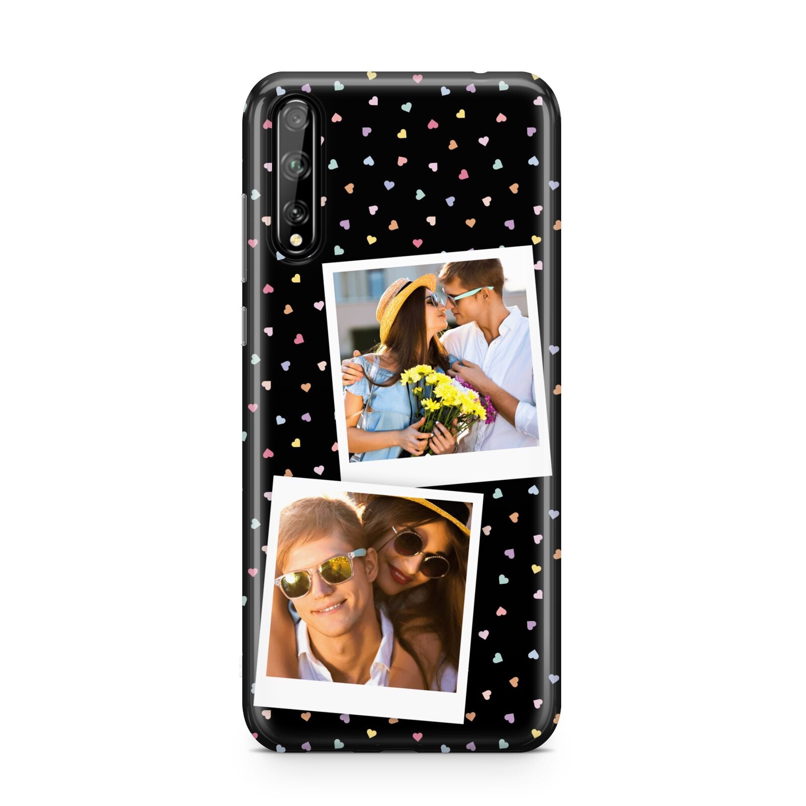 Confetti Heart Photo Huawei Enjoy 10s Phone Case