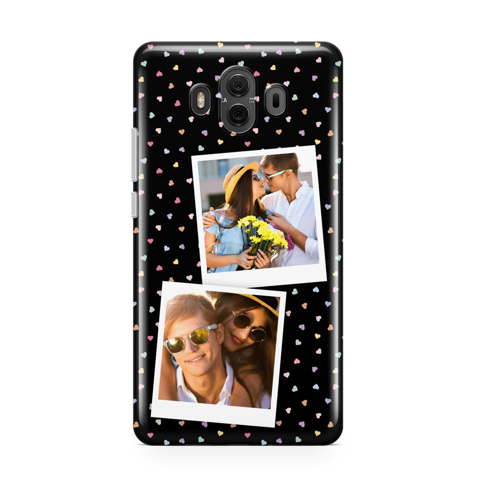 Confetti Heart Photo Huawei Mate 10 Protective Phone Case