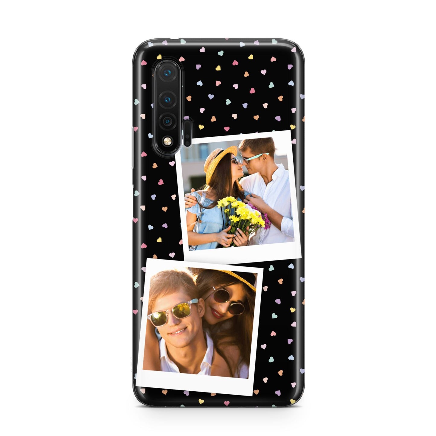 Confetti Heart Photo Huawei Nova 6 Phone Case