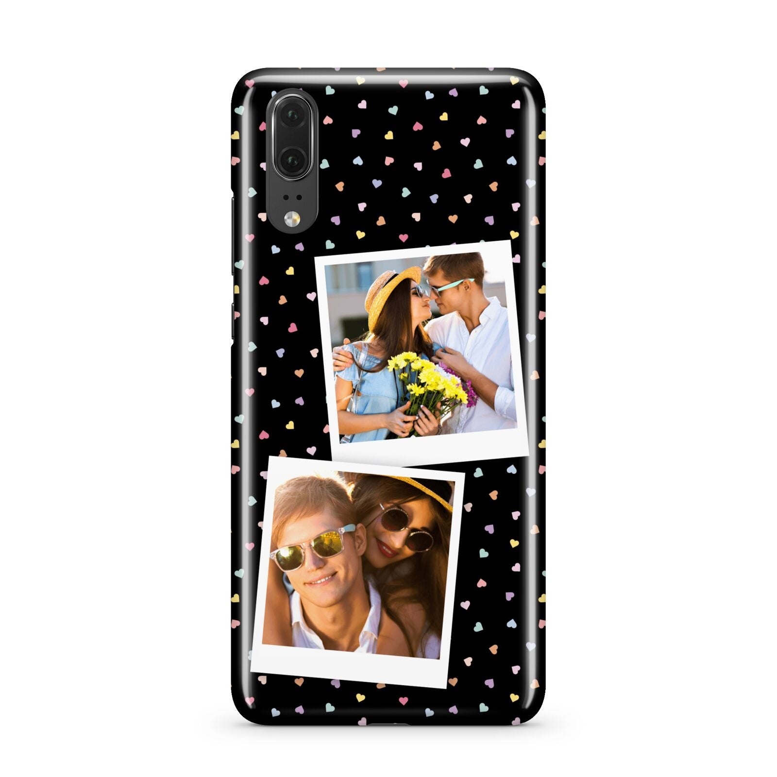 Confetti Heart Photo Huawei P20 Phone Case