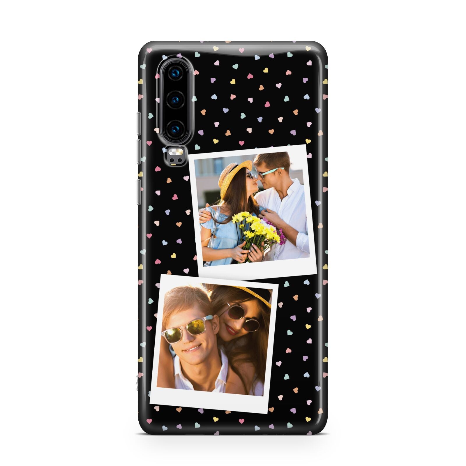 Confetti Heart Photo Huawei P30 Phone Case