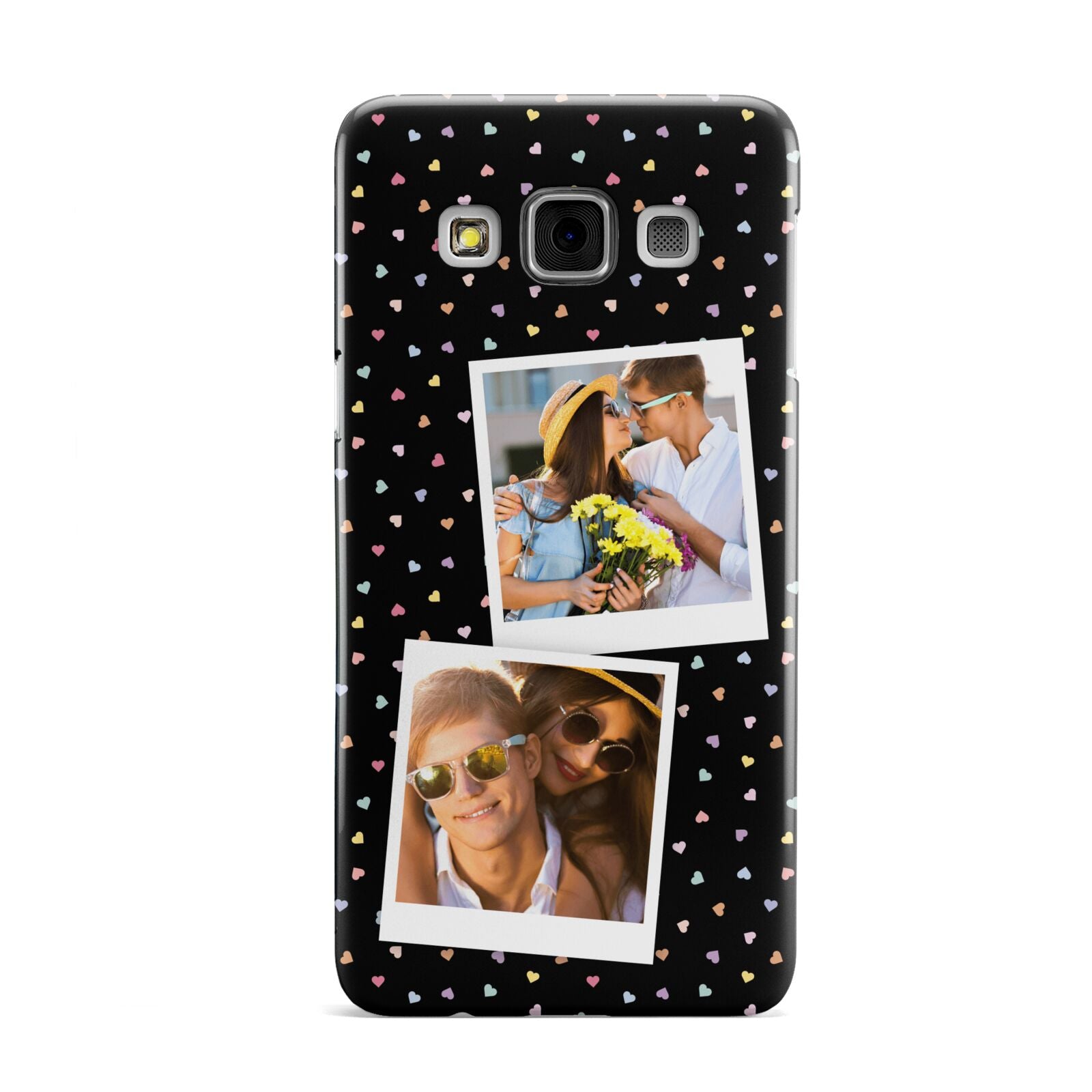 Confetti Heart Photo Samsung Galaxy A3 Case