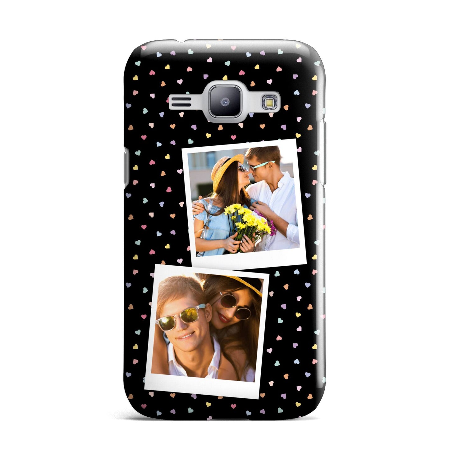Confetti Heart Photo Samsung Galaxy J1 2015 Case