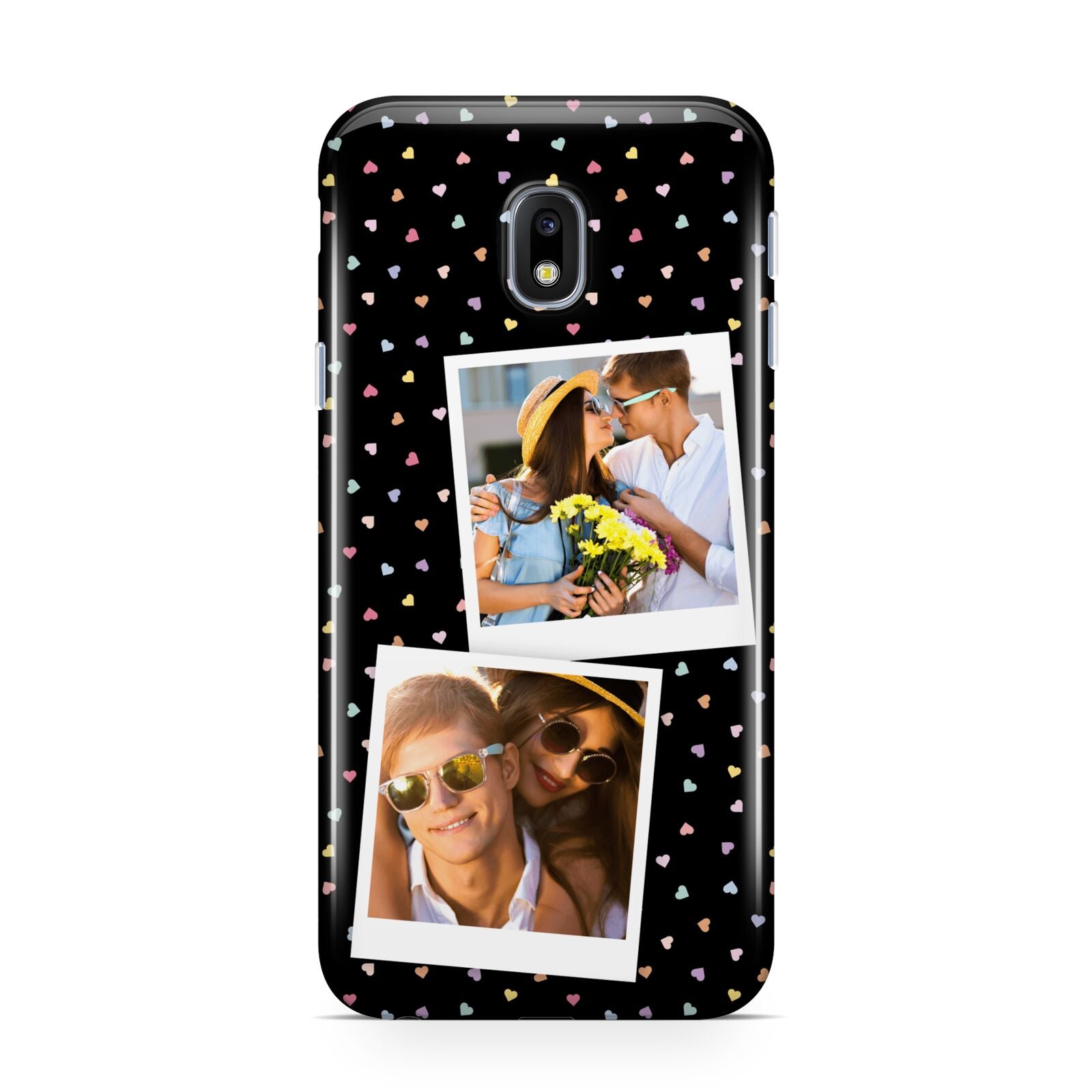 Confetti Heart Photo Samsung Galaxy J3 2017 Case