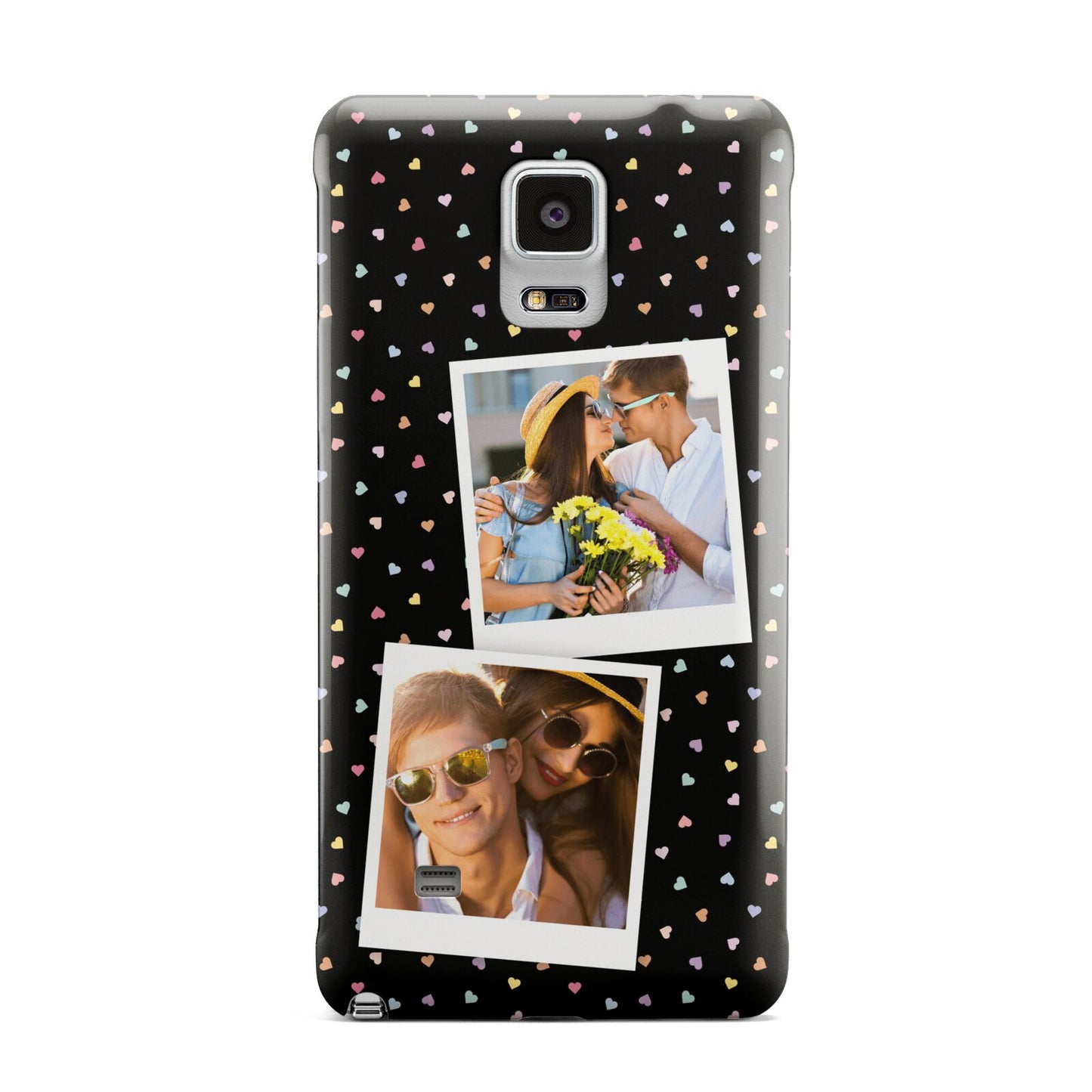 Confetti Heart Photo Samsung Galaxy Note 4 Case