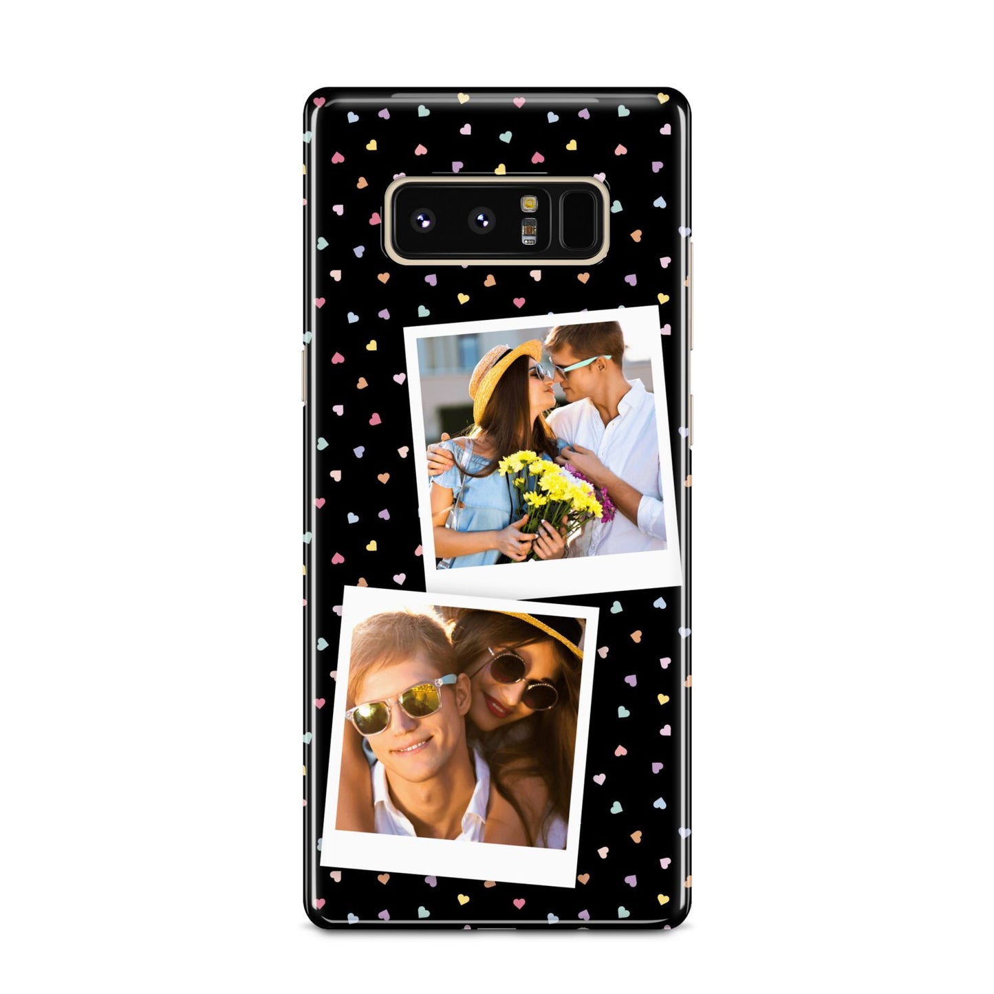 Confetti Heart Photo Samsung Galaxy Note 8 Case