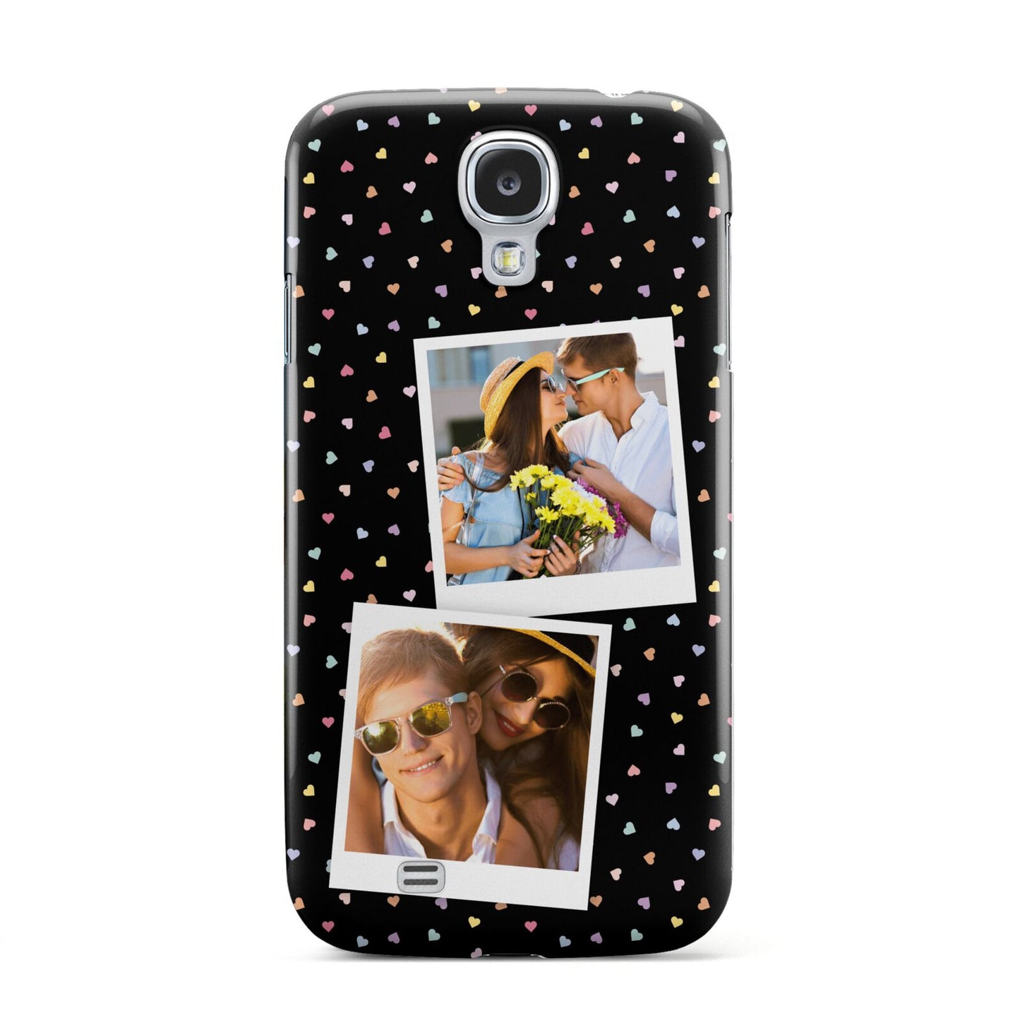 Confetti Heart Photo Samsung Galaxy S4 Case
