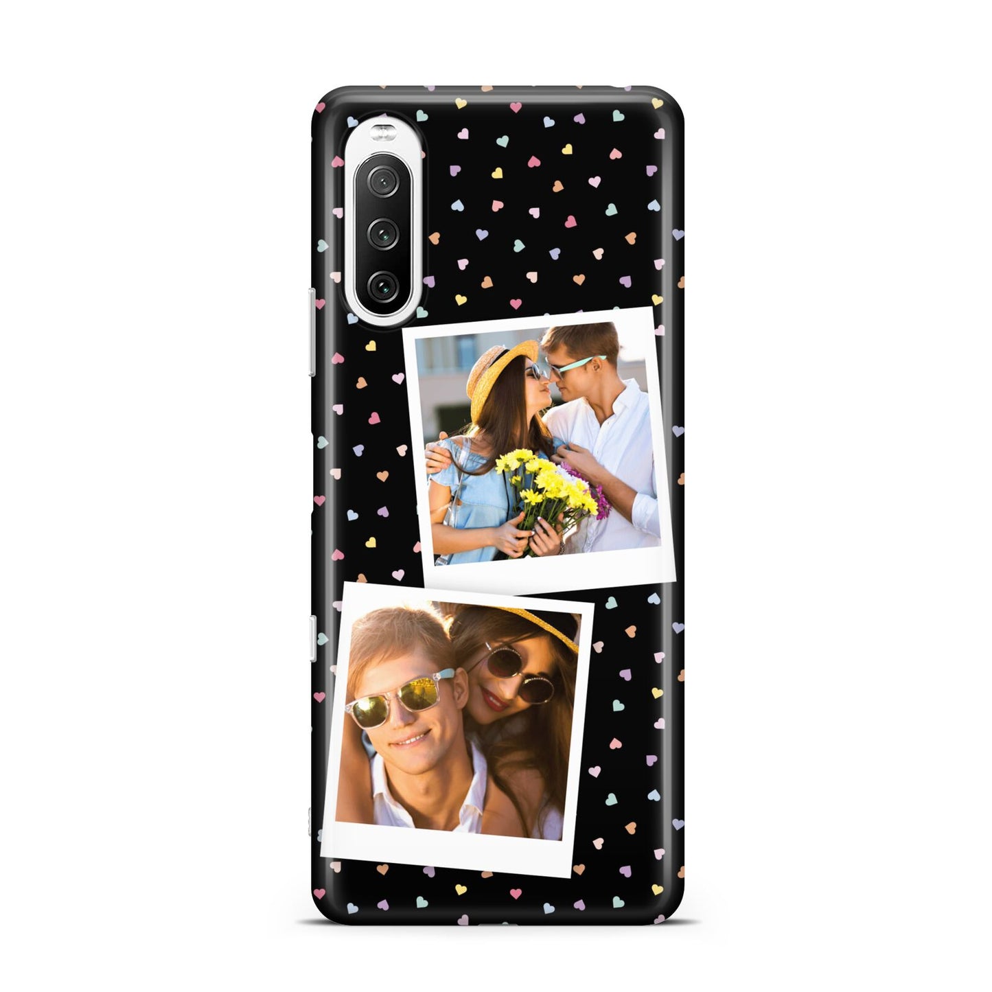 Confetti Heart Photo Sony Xperia 10 III Case