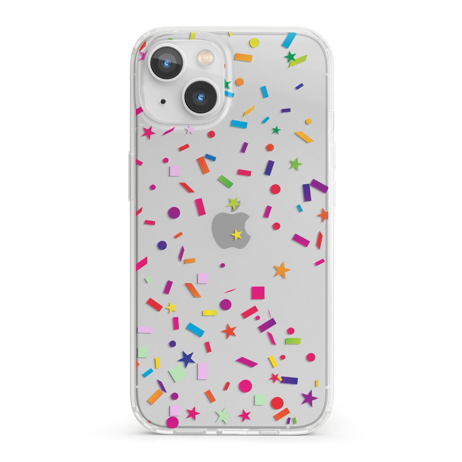 Confetti iPhone 13 Clear Bumper Case
