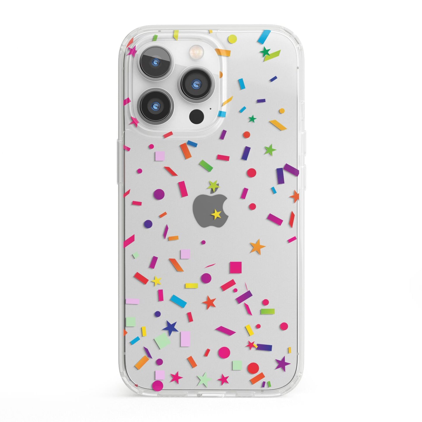 Confetti iPhone 13 Pro Clear Bumper Case