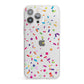 Confetti iPhone 13 Pro Max Clear Bumper Case
