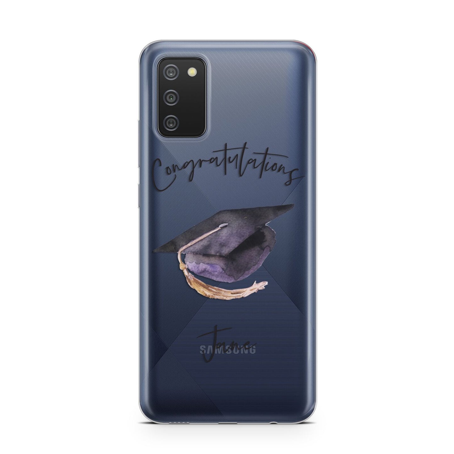 Congratulations Graduate Custom Samsung A02s Case