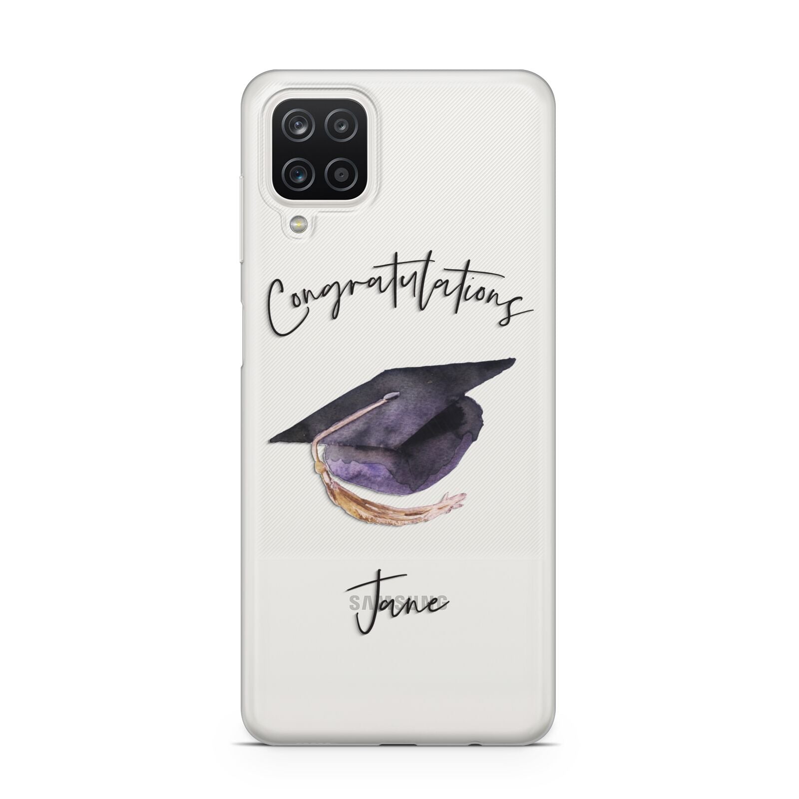 Congratulations Graduate Custom Samsung A12 Case