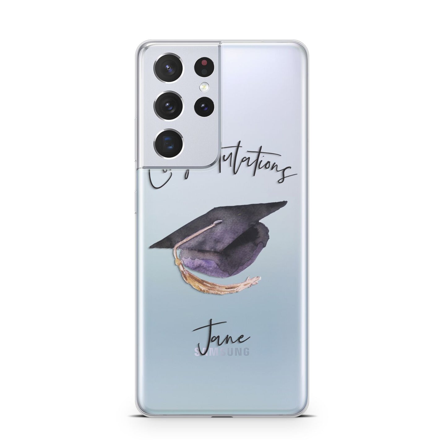 Congratulations Graduate Custom Samsung S21 Ultra Case