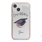 Congratulations Graduate Custom iPhone 13 Mini TPU Impact Case with Pink Edges