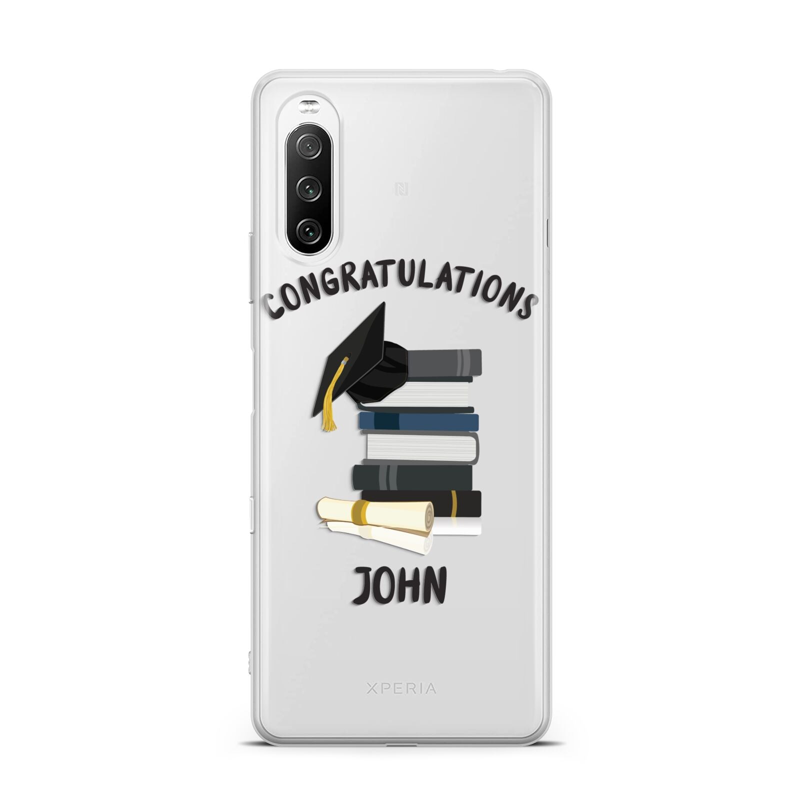 Congratulations Graduate Sony Xperia 10 III Case
