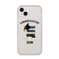 Congratulations Graduate iPhone 14 Plus Clear Tough Case Starlight