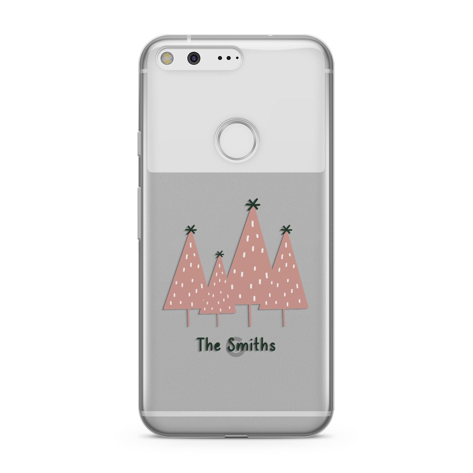 Contemporary Christmas Personalised Google Pixel Case