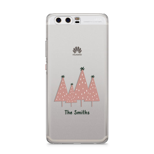 Contemporary Christmas Personalised Huawei P10 Phone Case