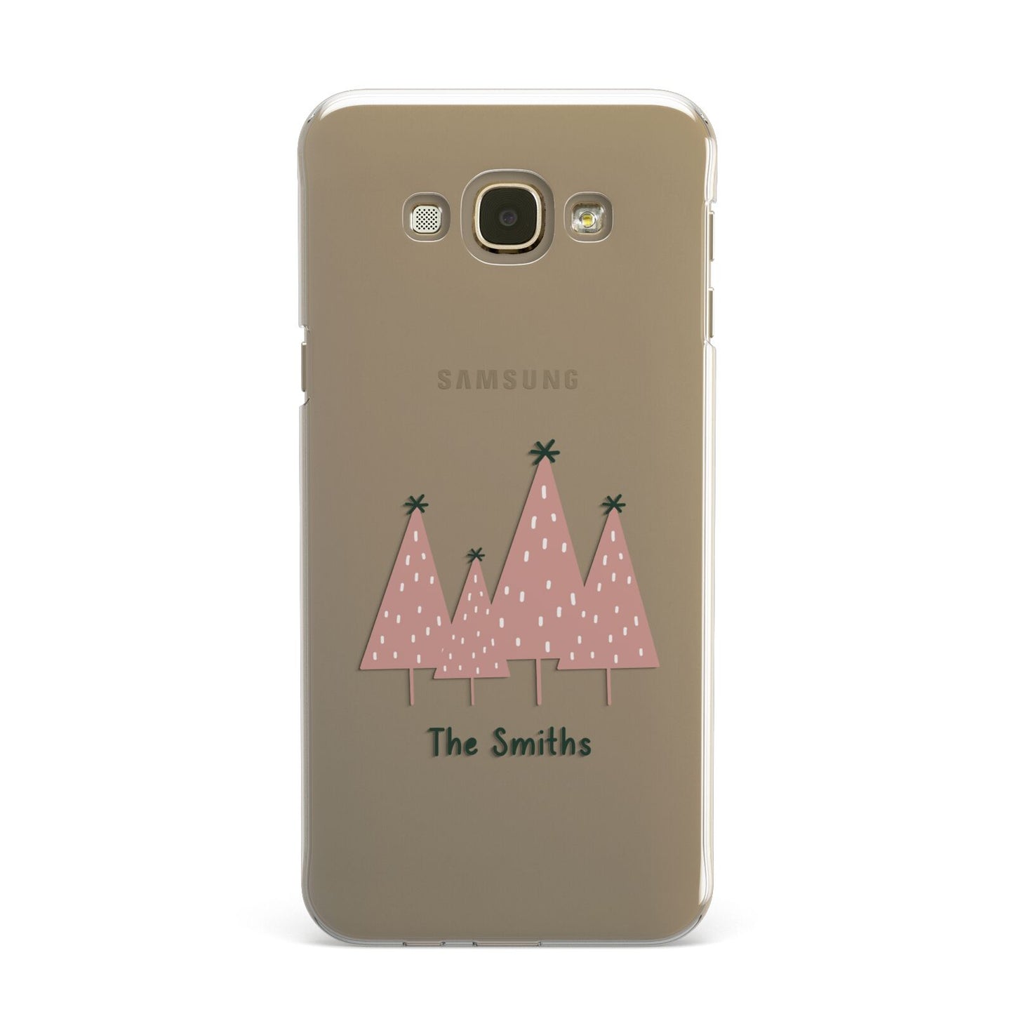 Contemporary Christmas Personalised Samsung Galaxy A8 Case