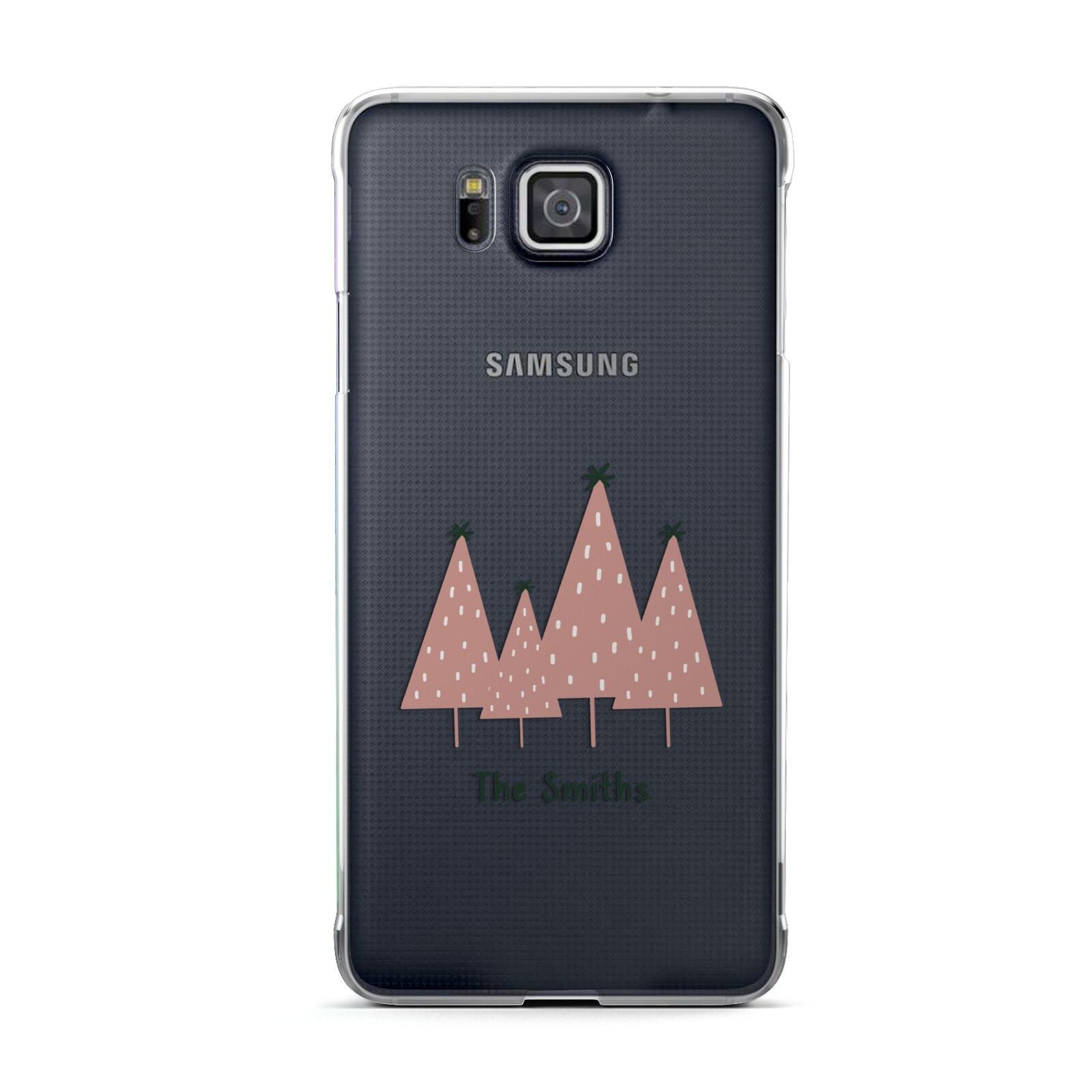 Contemporary Christmas Personalised Samsung Galaxy Alpha Case