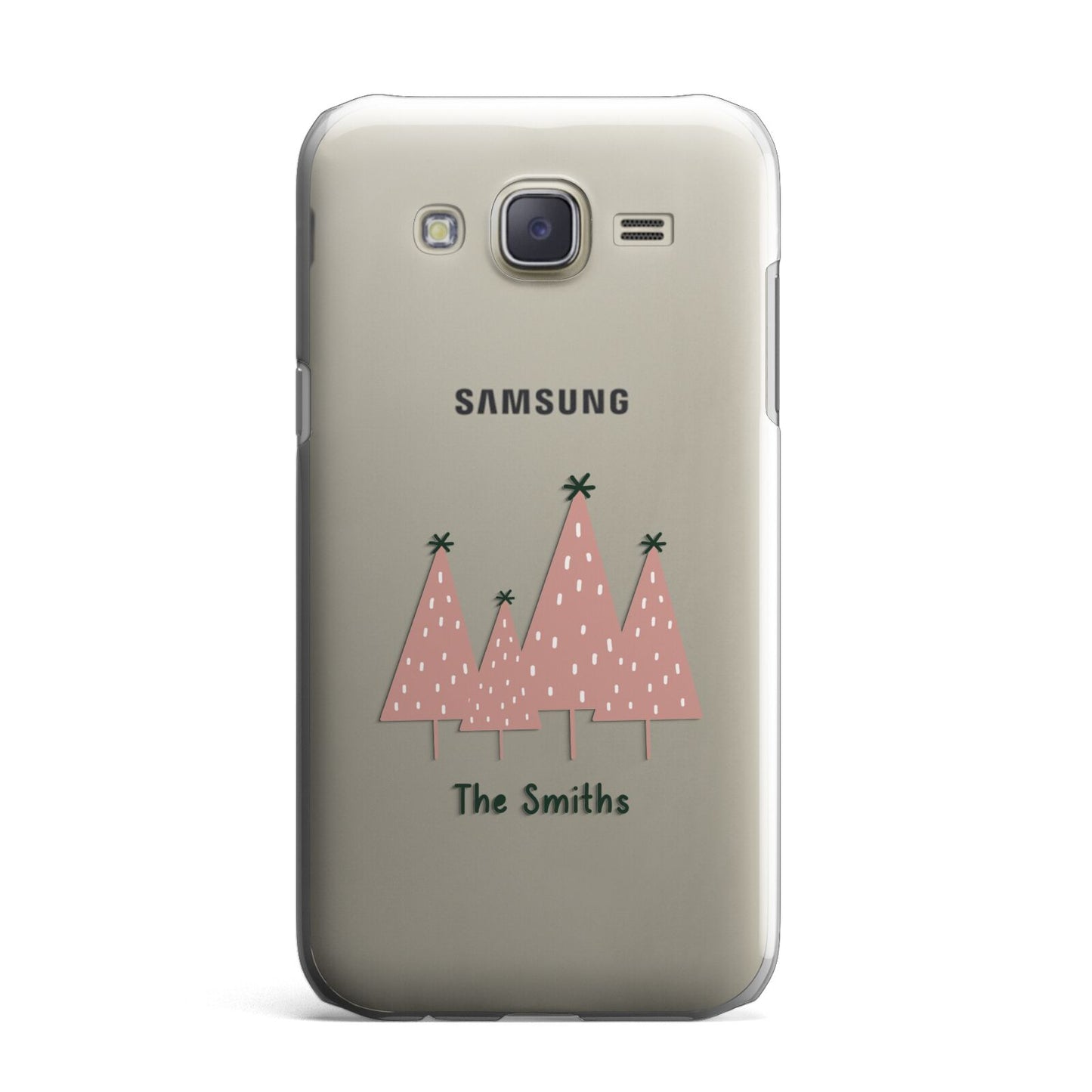 Contemporary Christmas Personalised Samsung Galaxy J7 Case