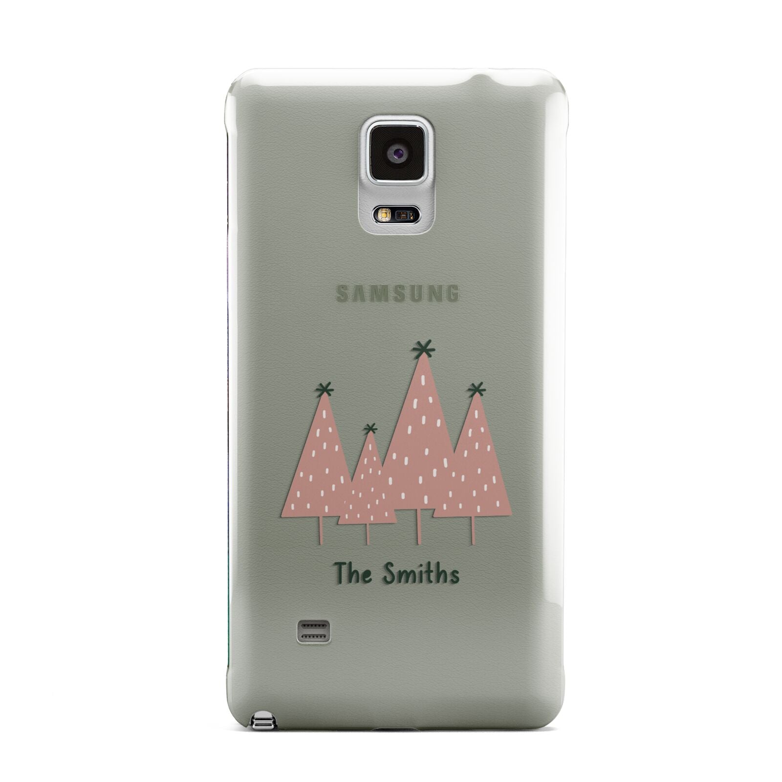 Contemporary Christmas Personalised Samsung Galaxy Note 4 Case