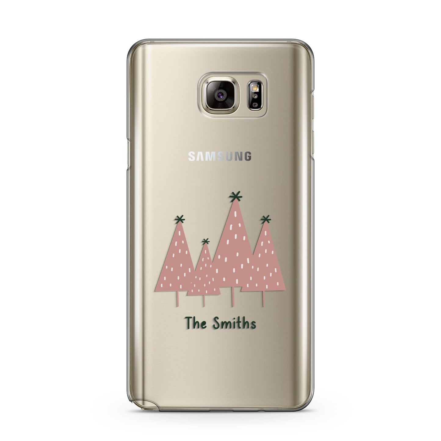 Contemporary Christmas Personalised Samsung Galaxy Note 5 Case