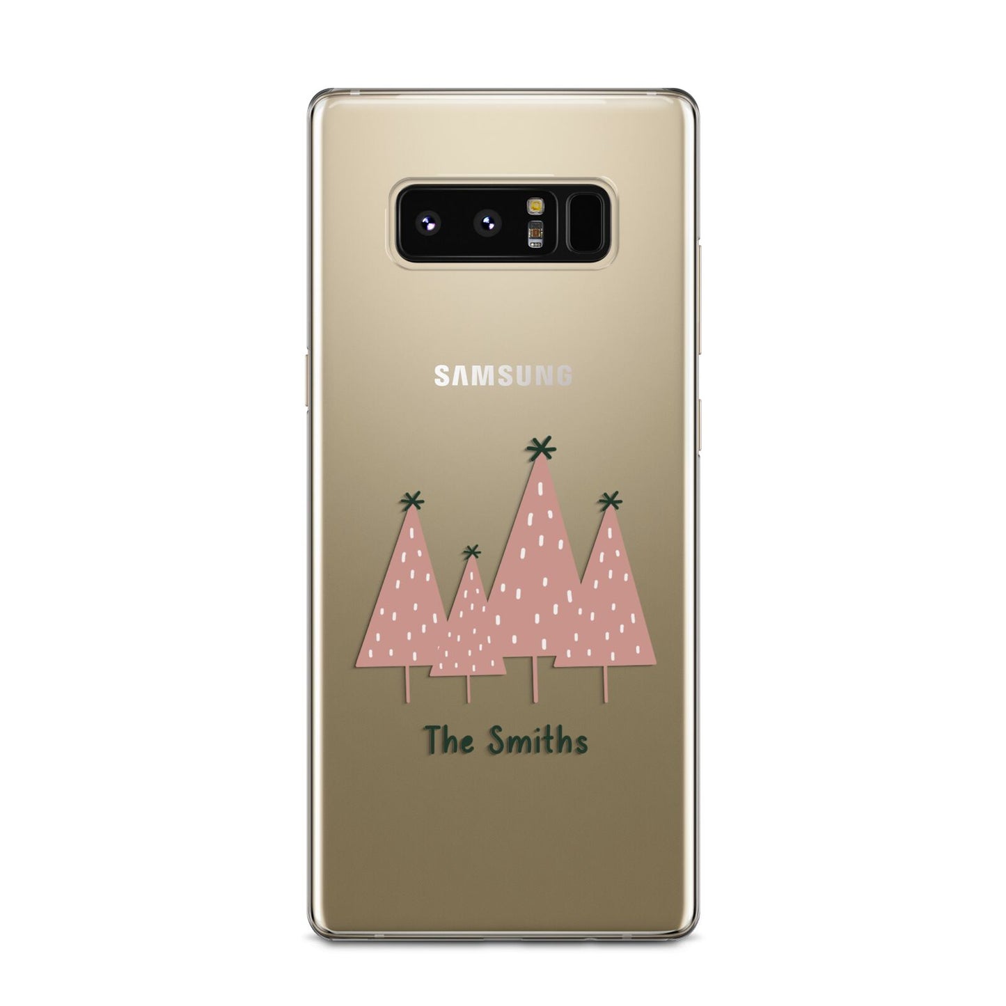 Contemporary Christmas Personalised Samsung Galaxy Note 8 Case