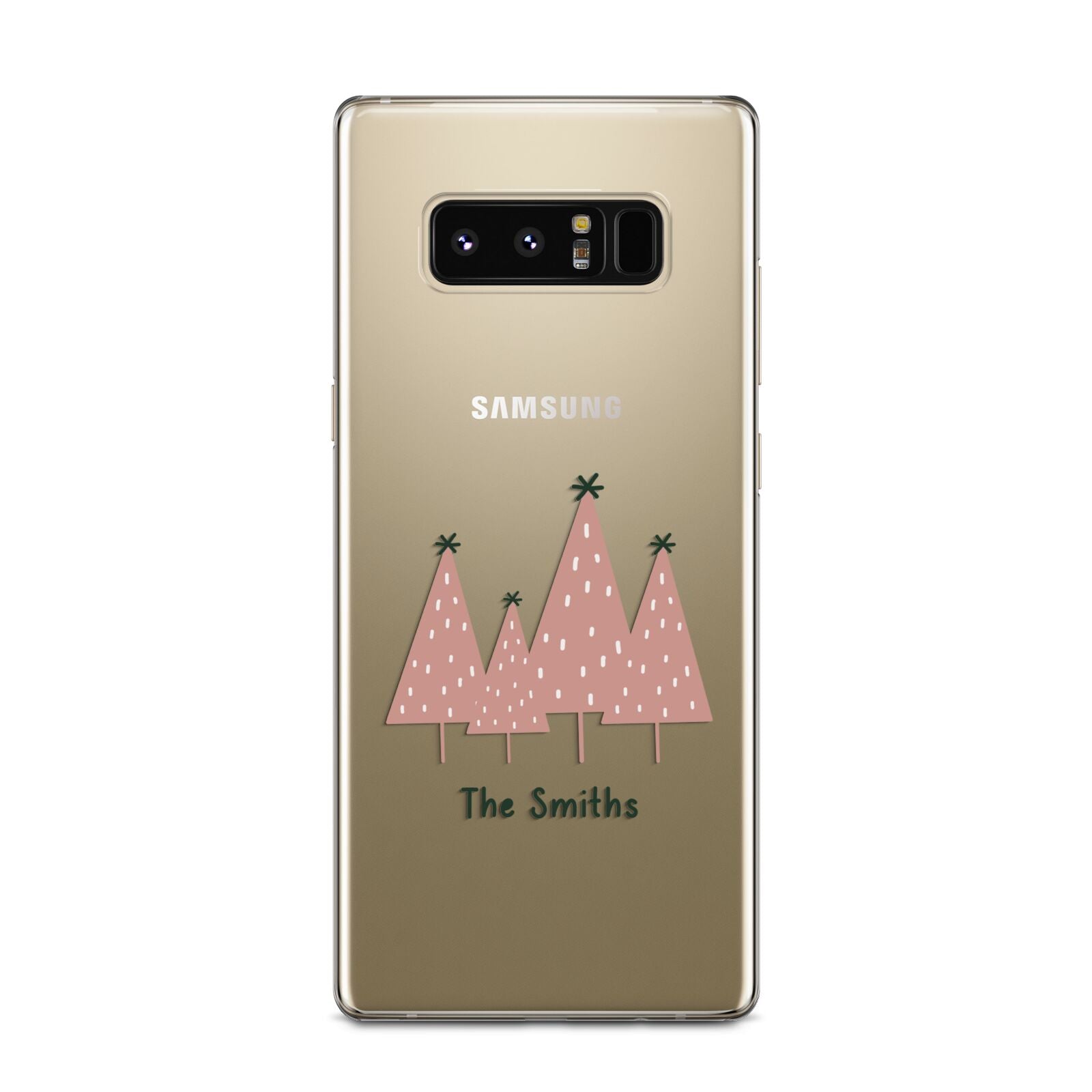 Contemporary Christmas Personalised Samsung Galaxy Note 8 Case