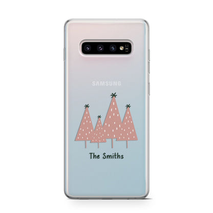 Contemporary Christmas Personalised Samsung Galaxy S10 Case