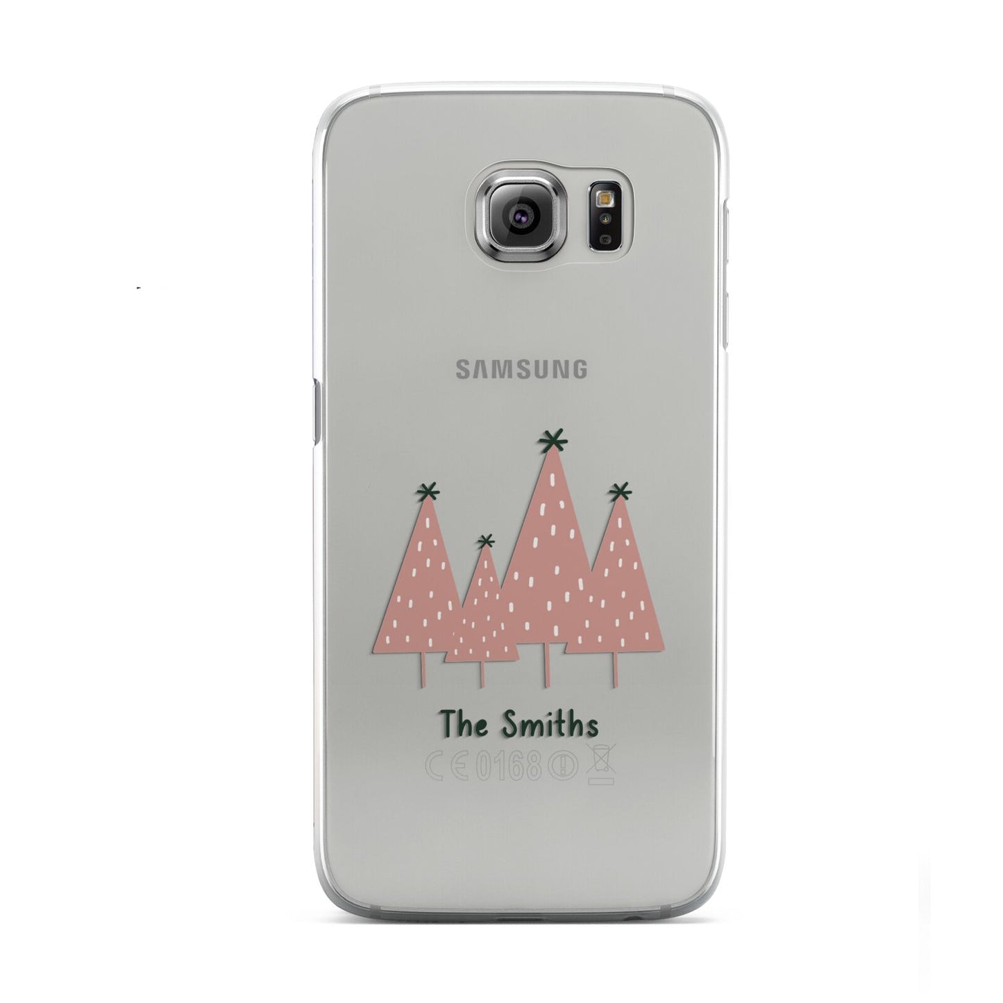 Contemporary Christmas Personalised Samsung Galaxy S6 Case