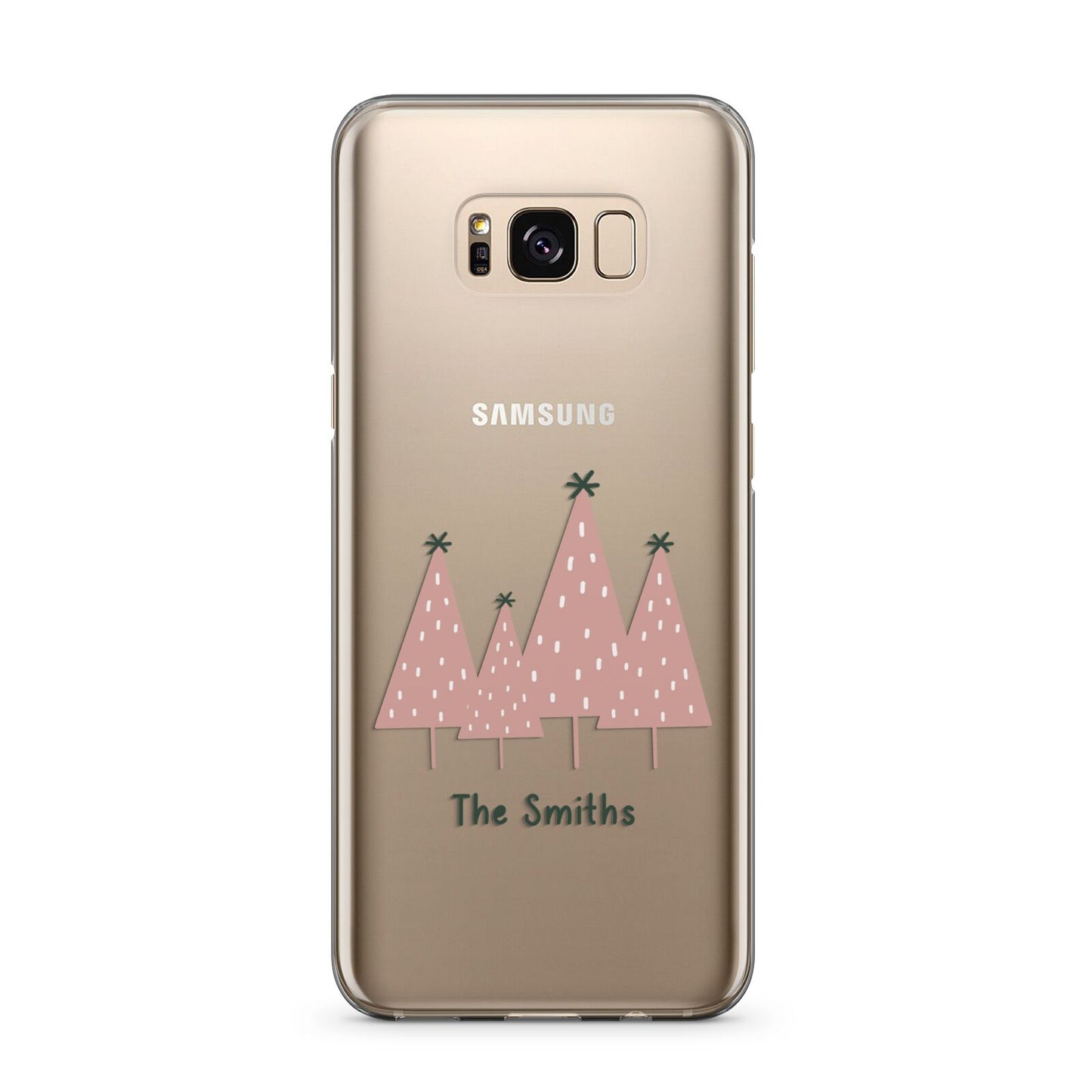 Contemporary Christmas Personalised Samsung Galaxy S8 Plus Case