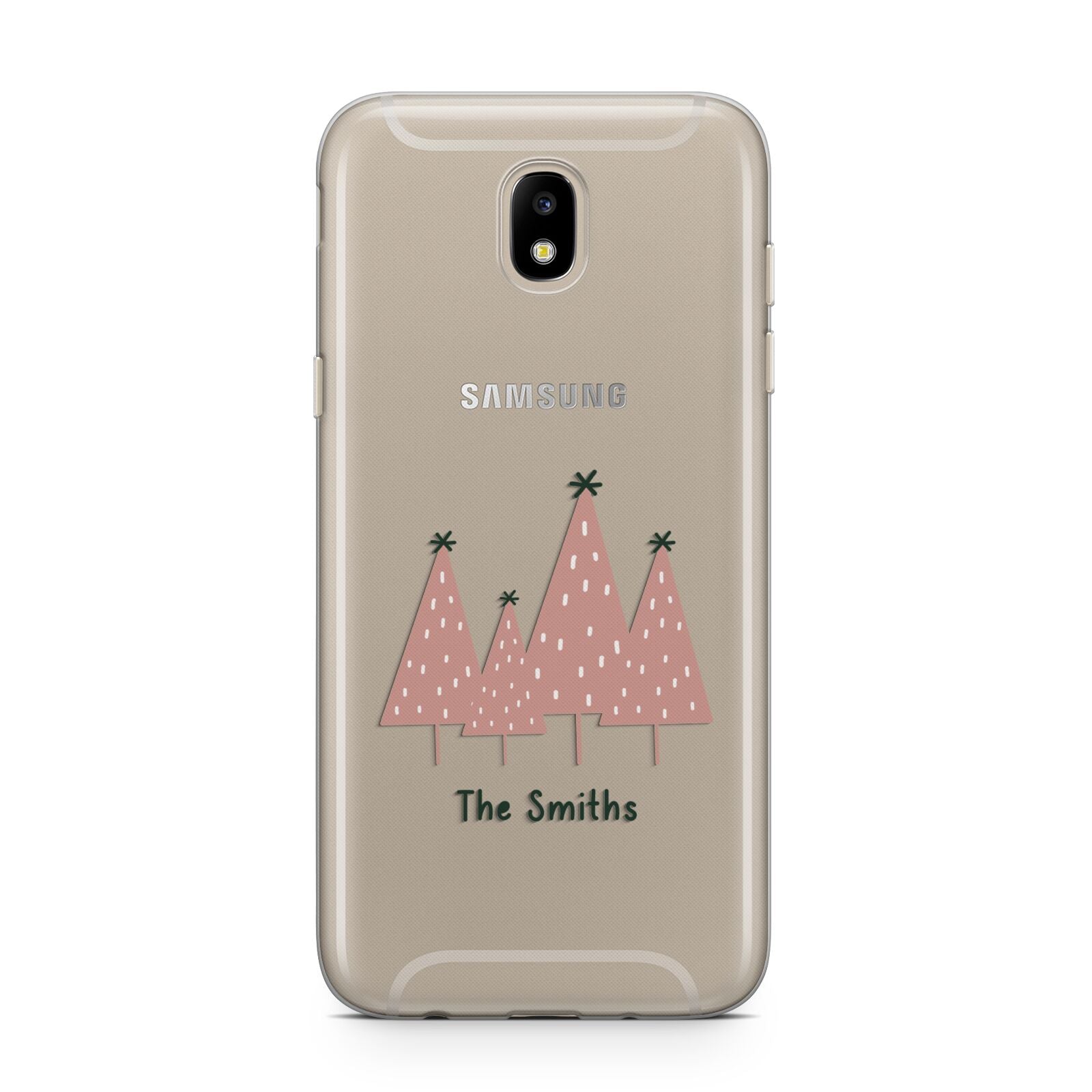 Contemporary Christmas Personalised Samsung J5 2017 Case