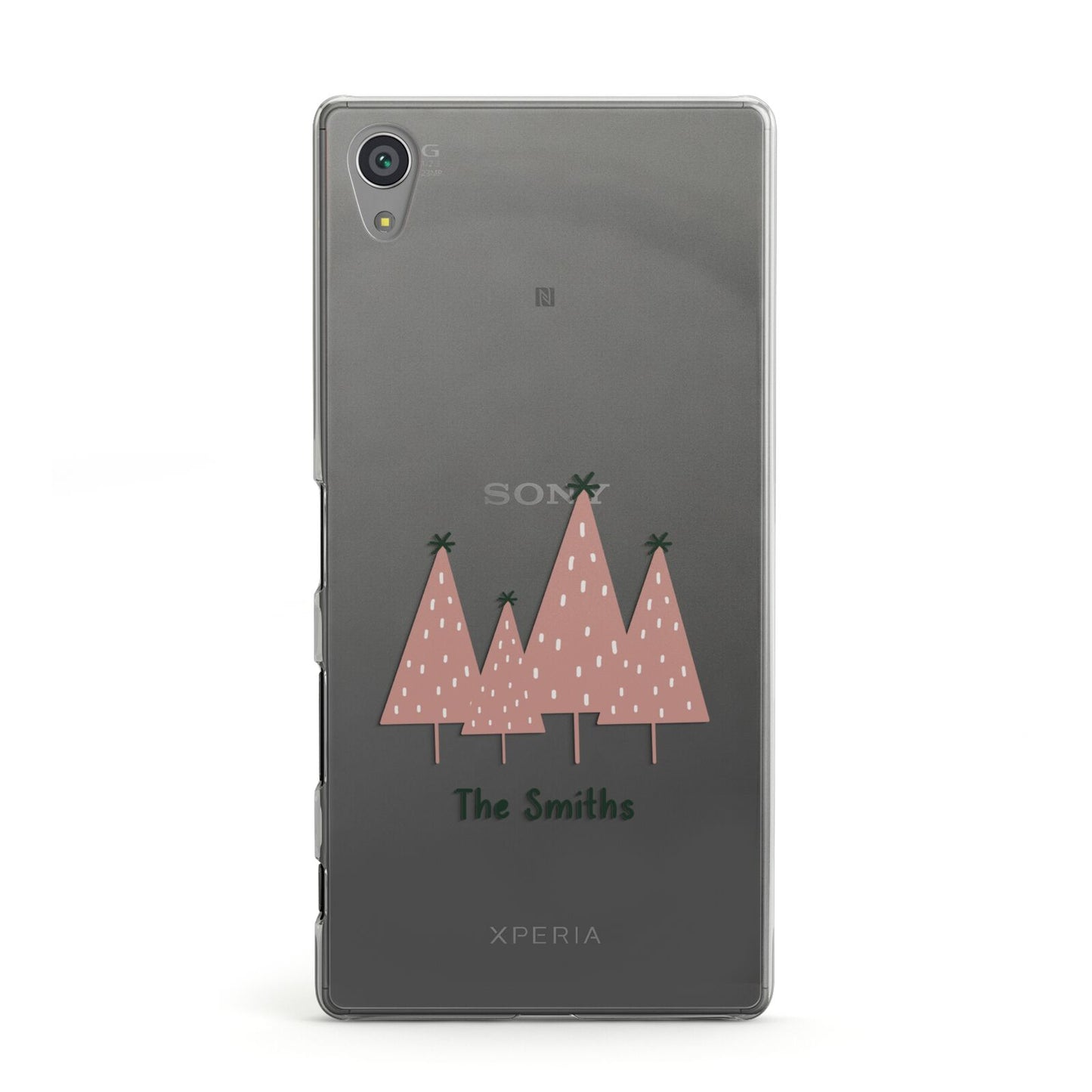 Contemporary Christmas Personalised Sony Xperia Case