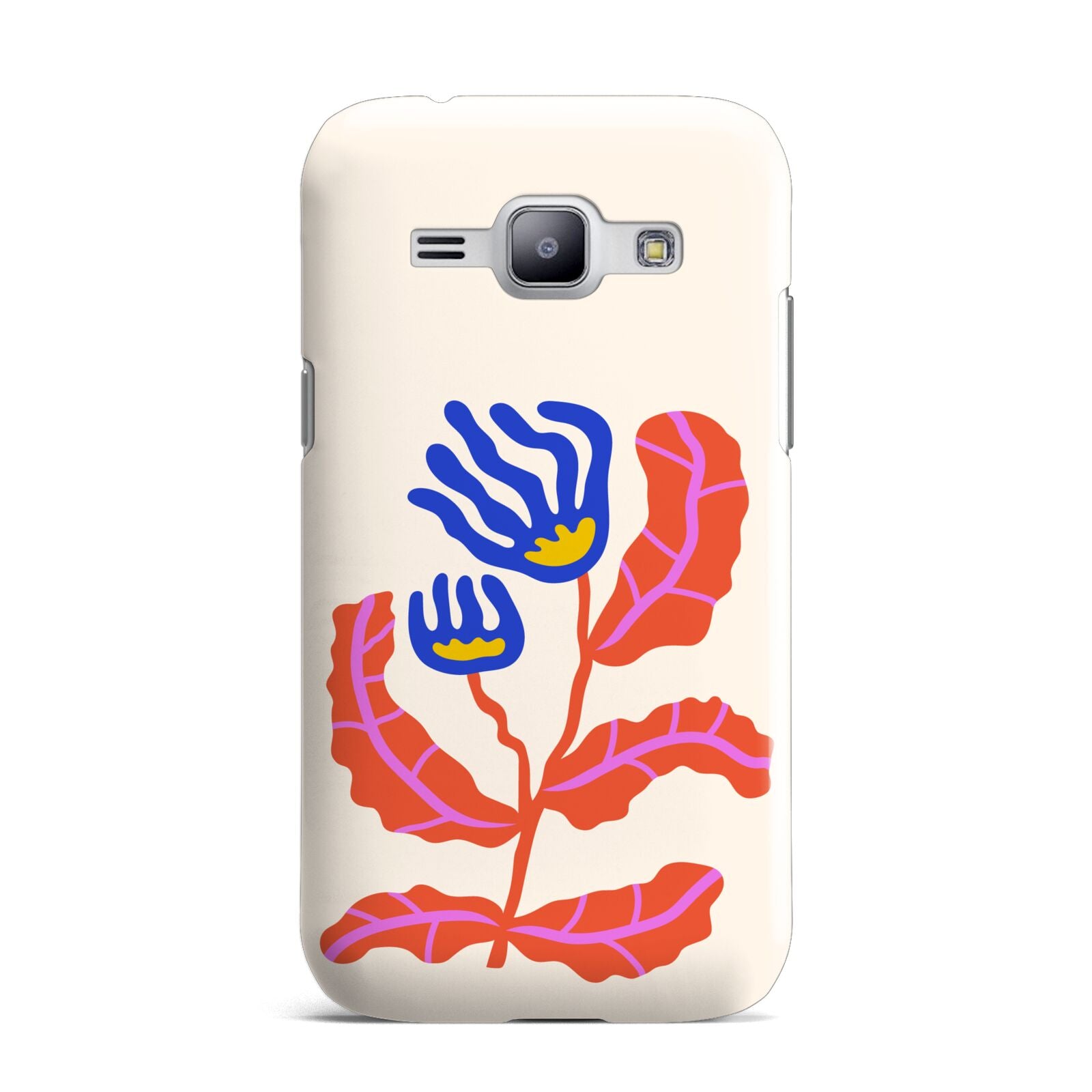 Contemporary Floral Samsung Galaxy J1 2015 Case