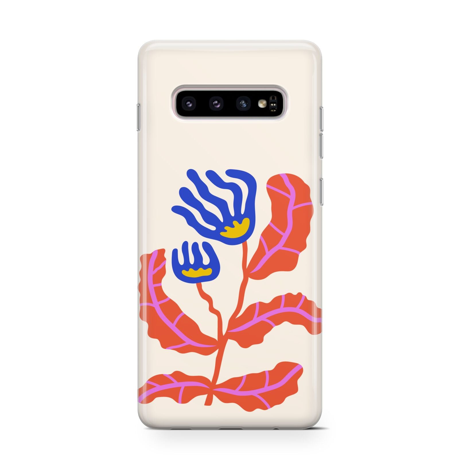 Contemporary Floral Samsung Galaxy S10 Case