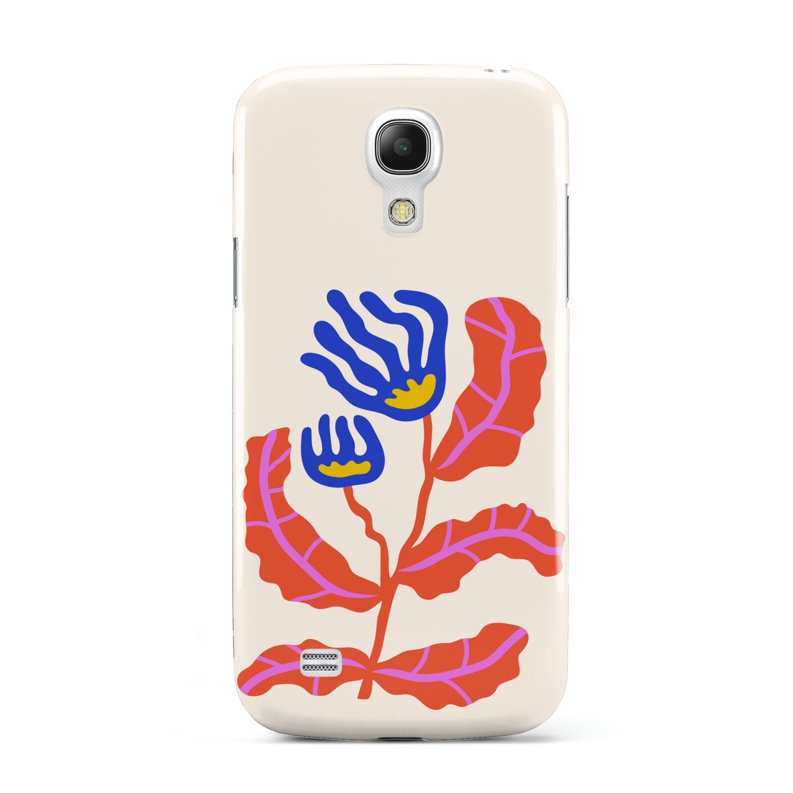 Contemporary Floral Samsung Galaxy S4 Mini Case