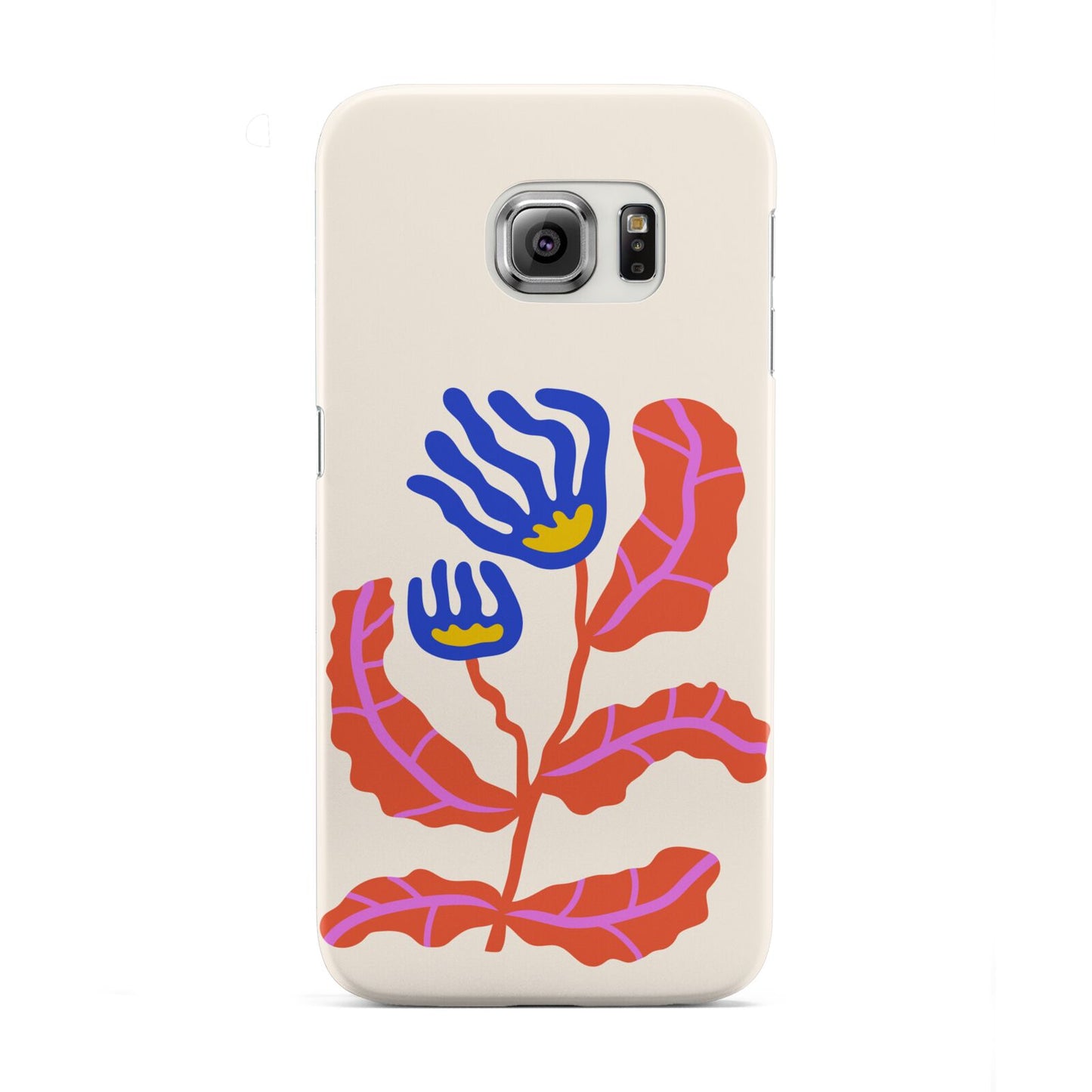 Contemporary Floral Samsung Galaxy S6 Edge Case