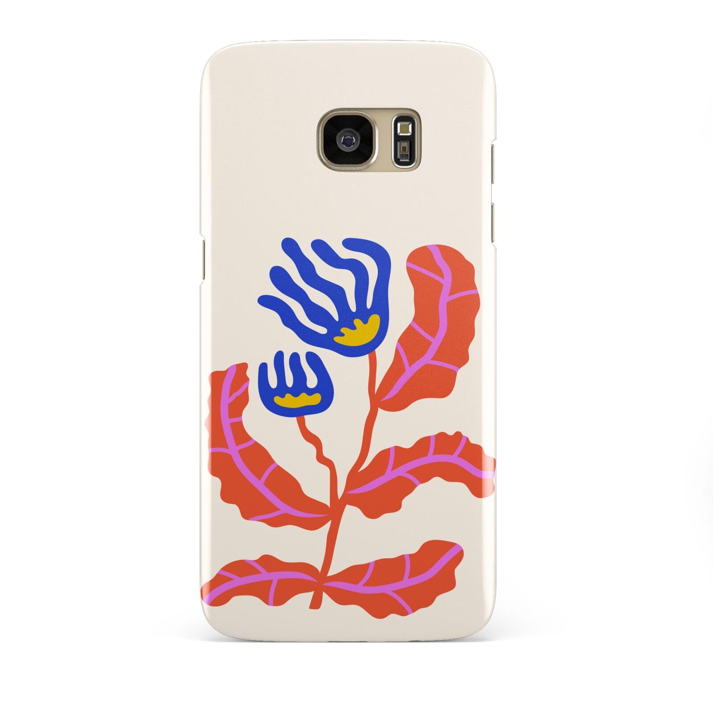 Contemporary Floral Samsung Galaxy S7 Edge Case