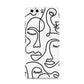 Continuous Abstract Face Huawei P10 Phone Case