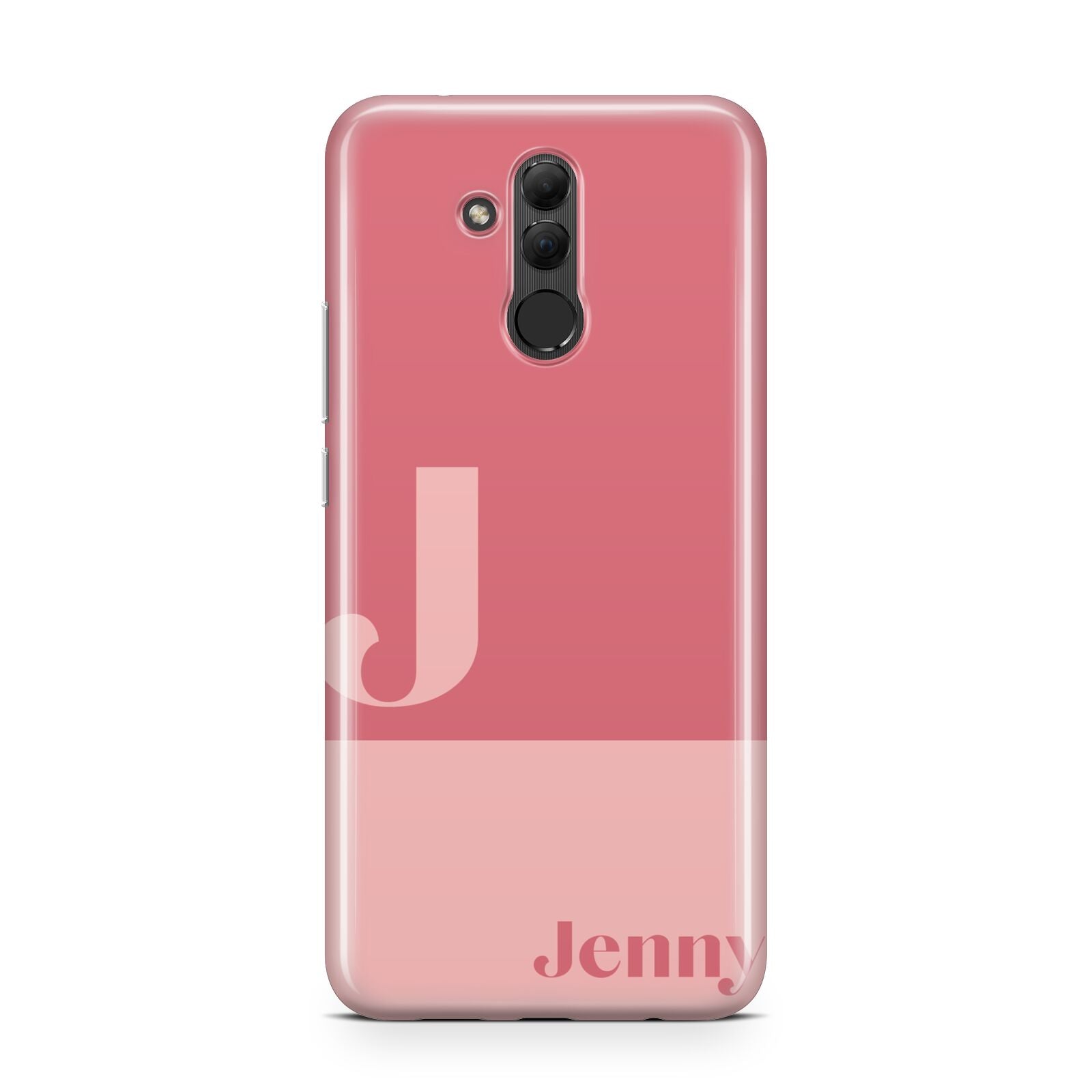 Contrast Personalised Pink Huawei Mate 20 Lite