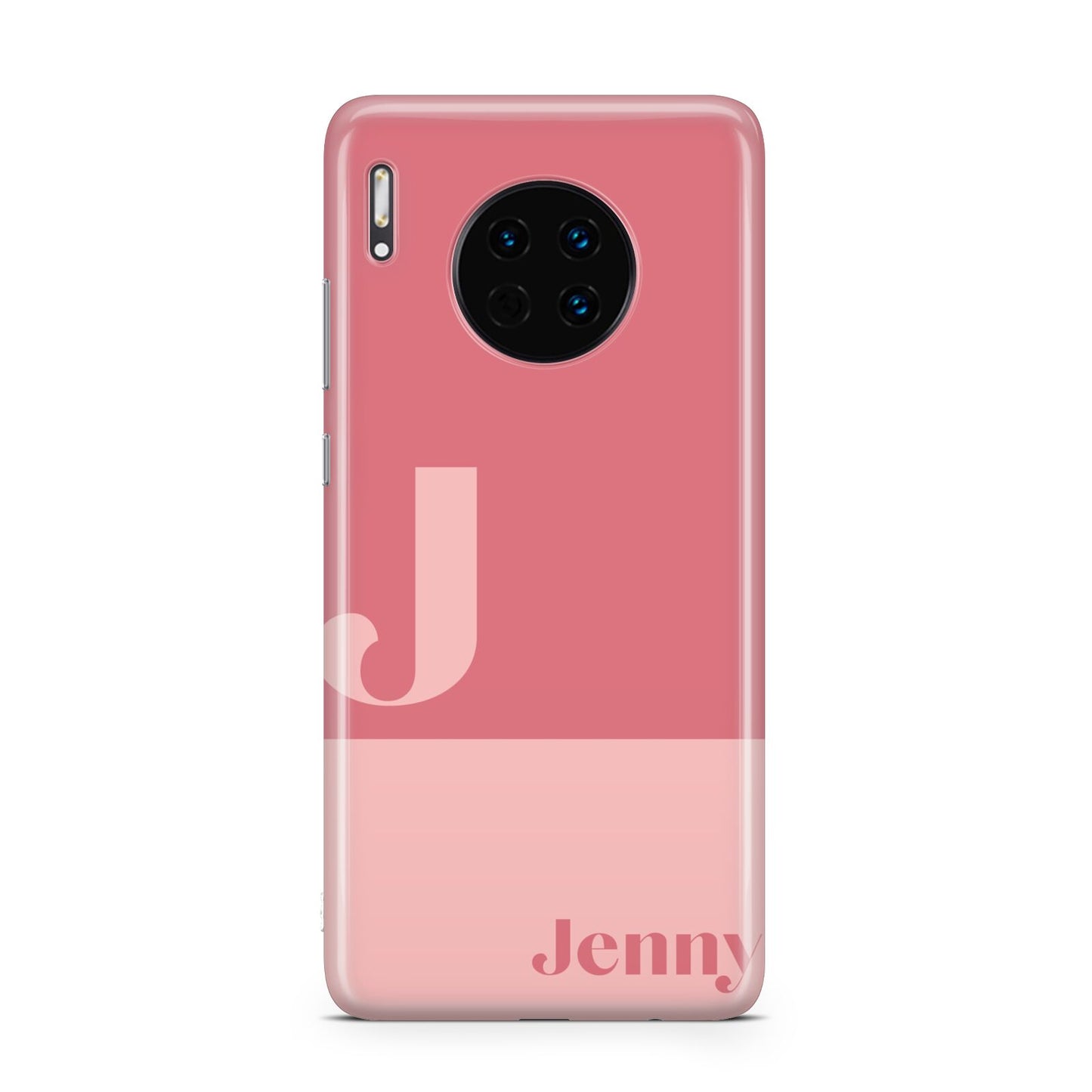 Contrast Personalised Pink Huawei Mate 30