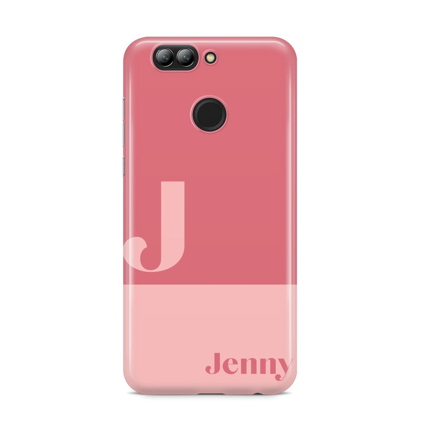 Contrast Personalised Pink Huawei Nova 2s Phone Case