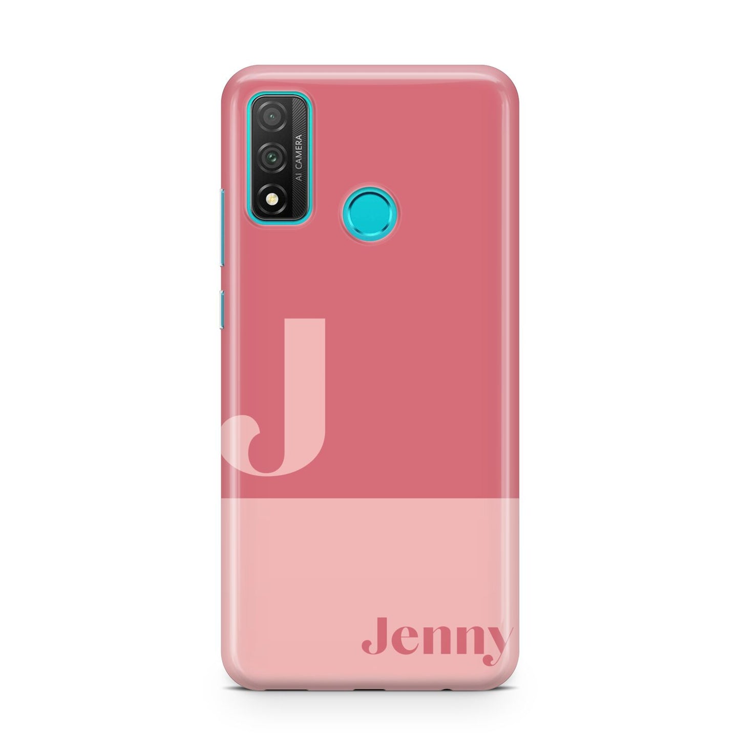 Contrast Personalised Pink Huawei P Smart 2020