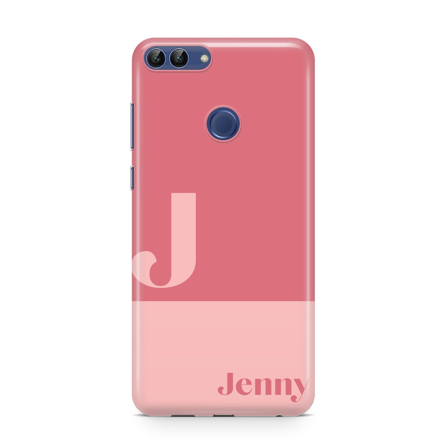 Contrast Personalised Pink Huawei P Smart Case